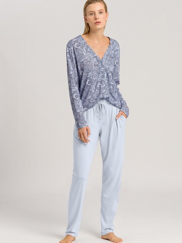 Hanro Pyjamahose 'Sleep & Lounge' in Blau