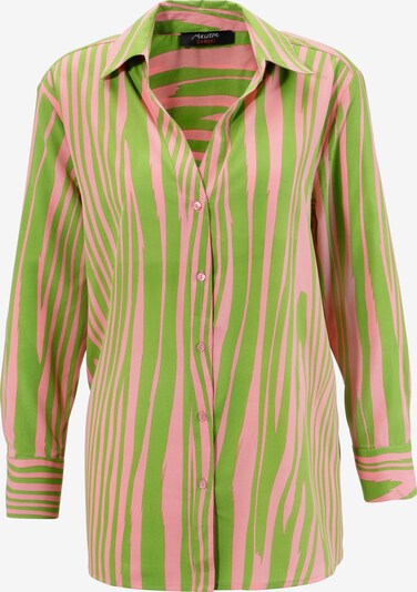 Aniston CASUAL Bluse in grün / pink, Produktansicht