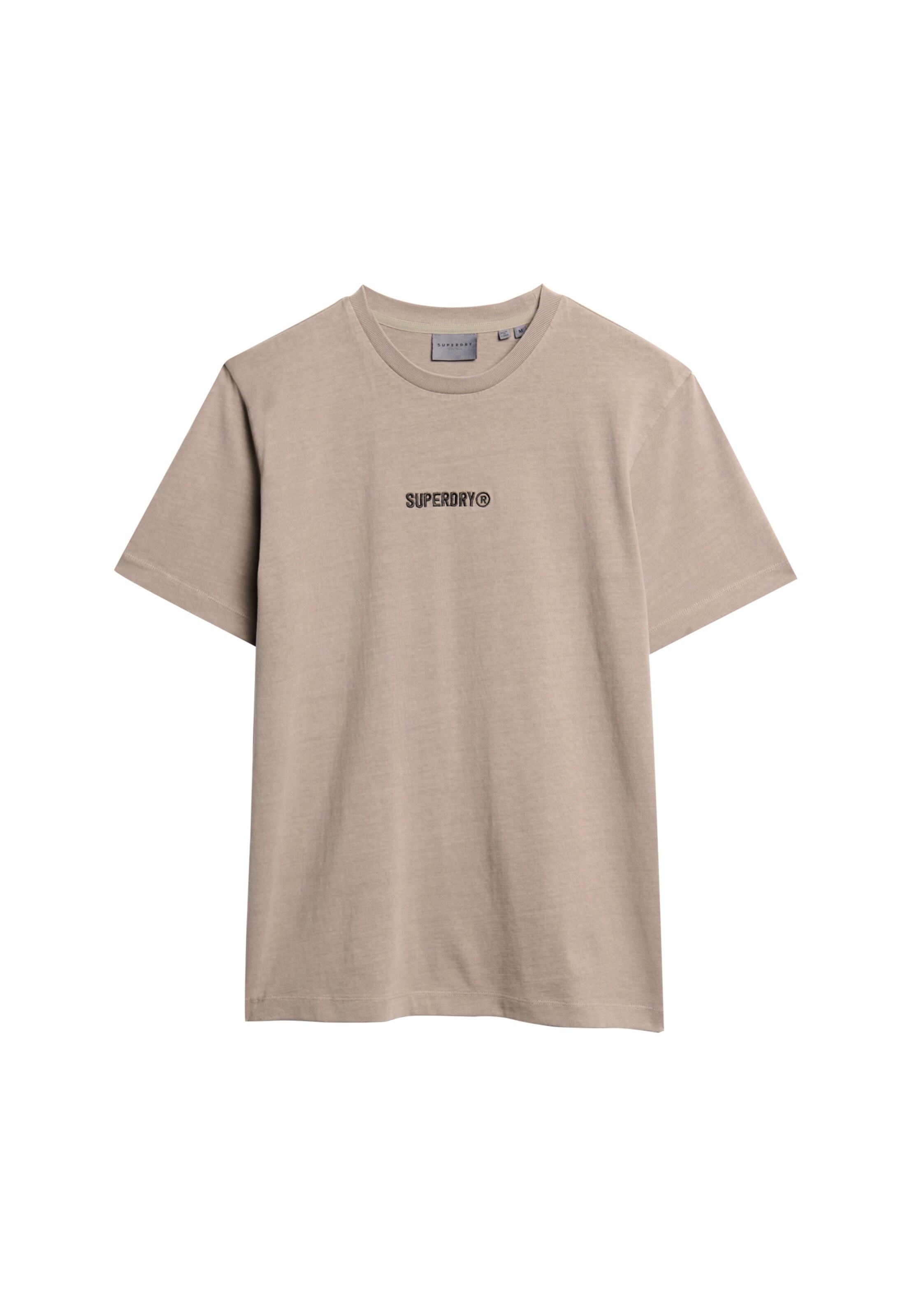 T-Shirt Superdry en beige : devant