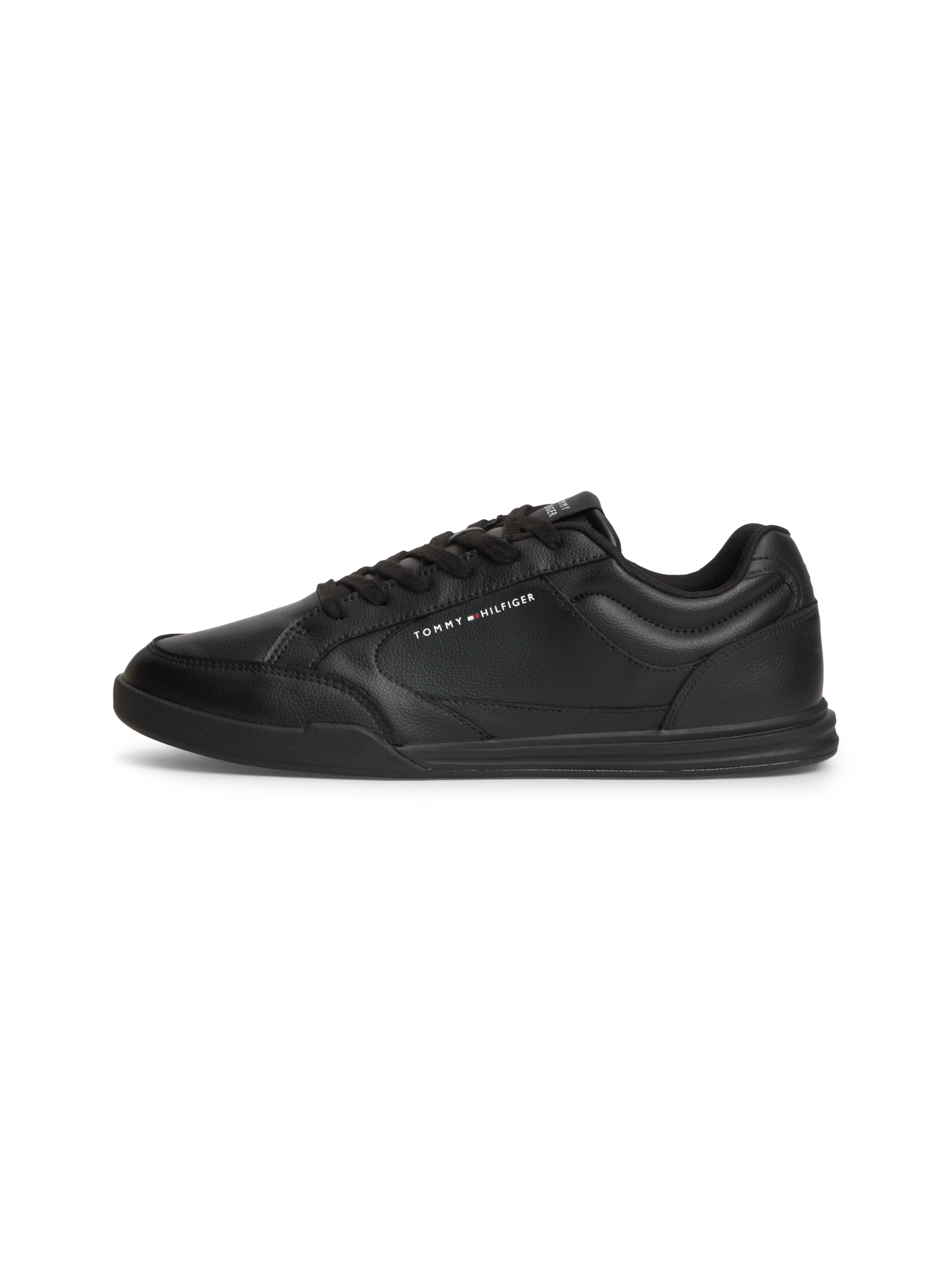 TOMMY HILFIGER Platform trainers in Black: front
