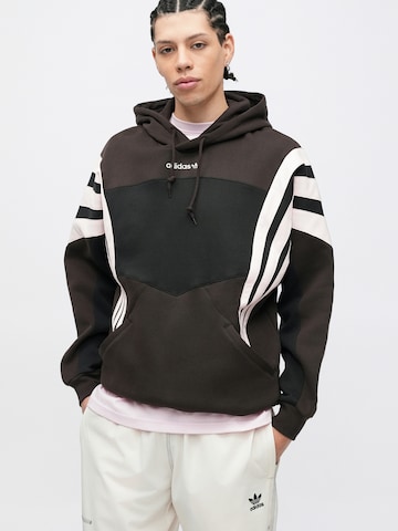 ADIDAS ORIGINALS Μπλούζα φούτερ 'SANTIAGO' σε καφέ