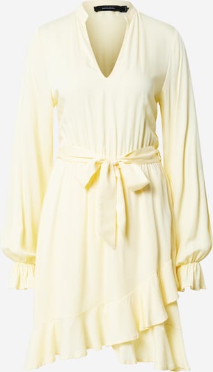 Rochie tip bluză NU-IN pe galben pastel, Vizualizare produs