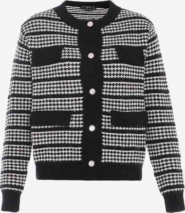 Cardigan faina en noir : devant