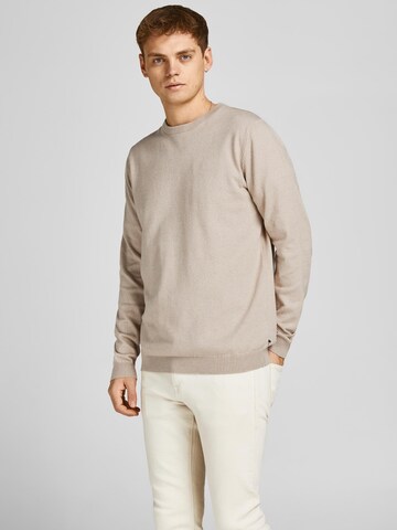 JACK & JONES Sweater in Grey: front