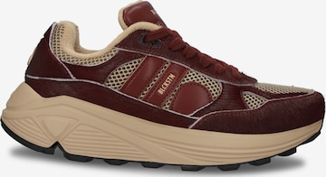 BLACKSTONE Sneakers laag 'V-RILEY' in Rood: voorkant