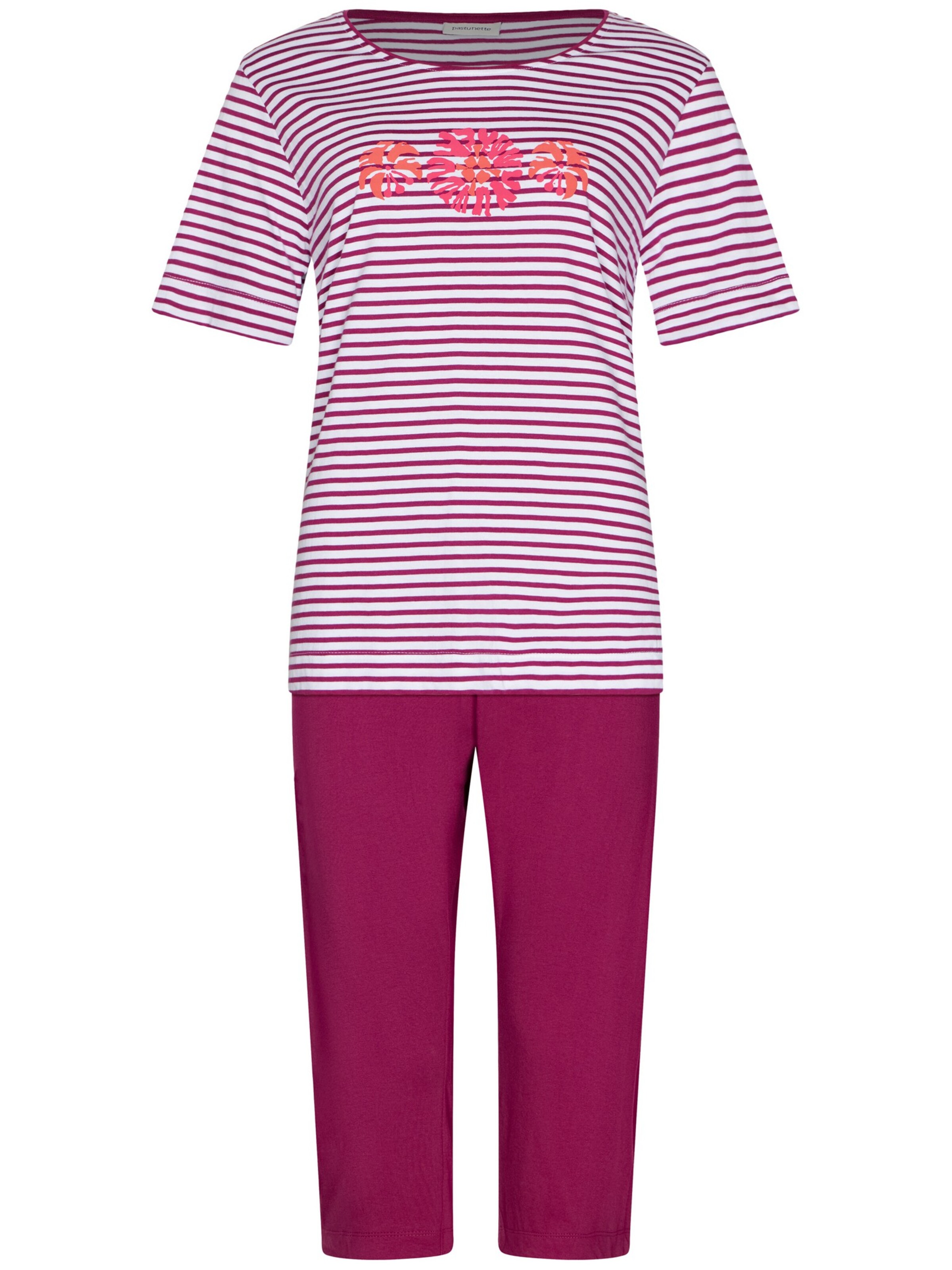 Pastunette Pajama 'Pyjama' in Purple: front