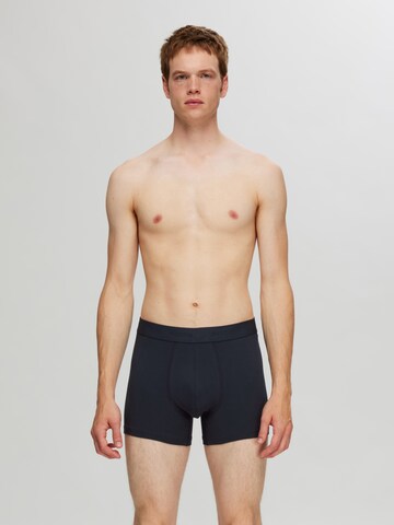 Boxers SELECTED en noir : devant