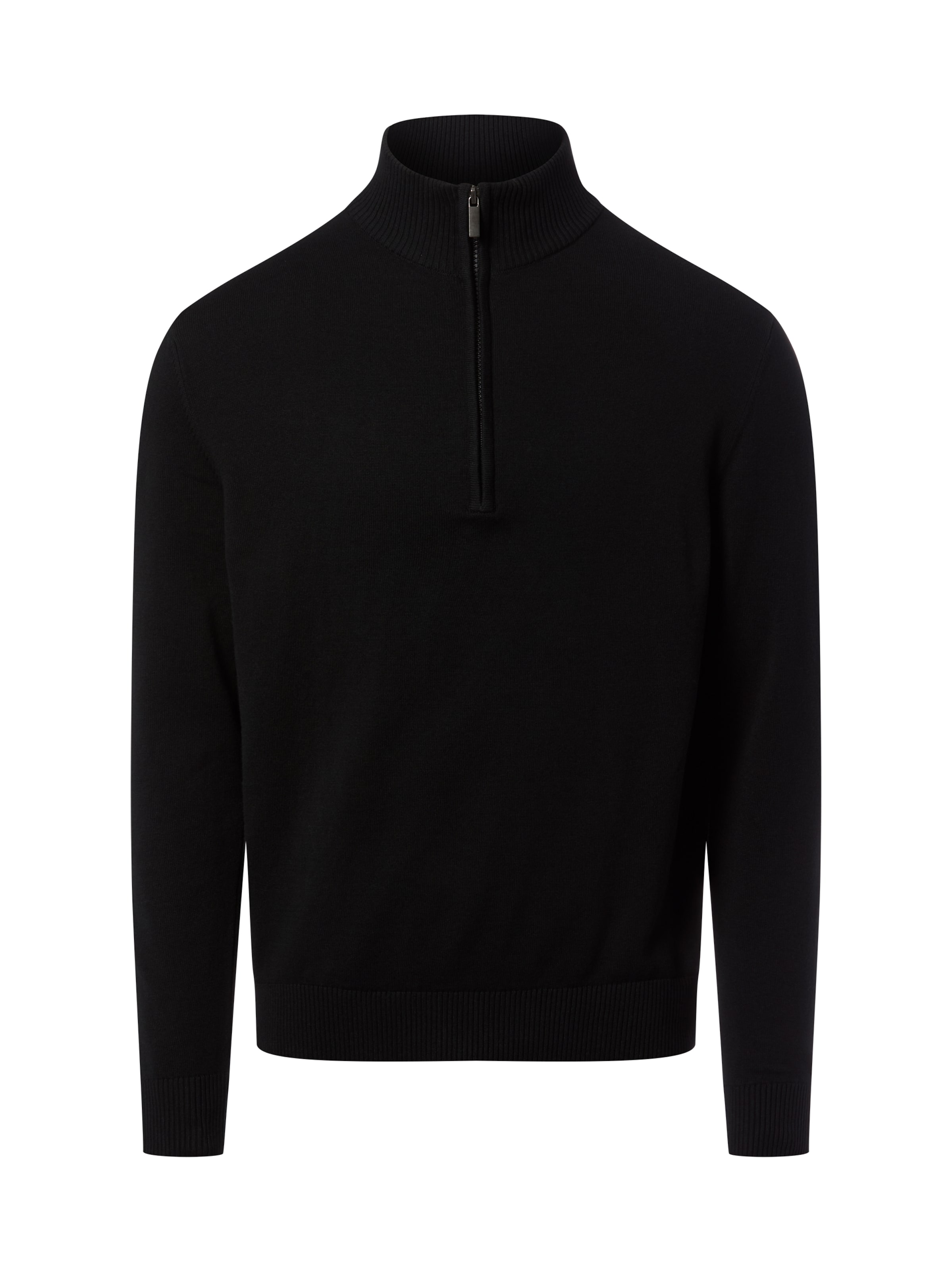 Nils Sundström Pullover in Schwarz: Vorderseite