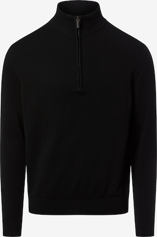 Nils Sundström Pullover in Schwarz: Vorderseite