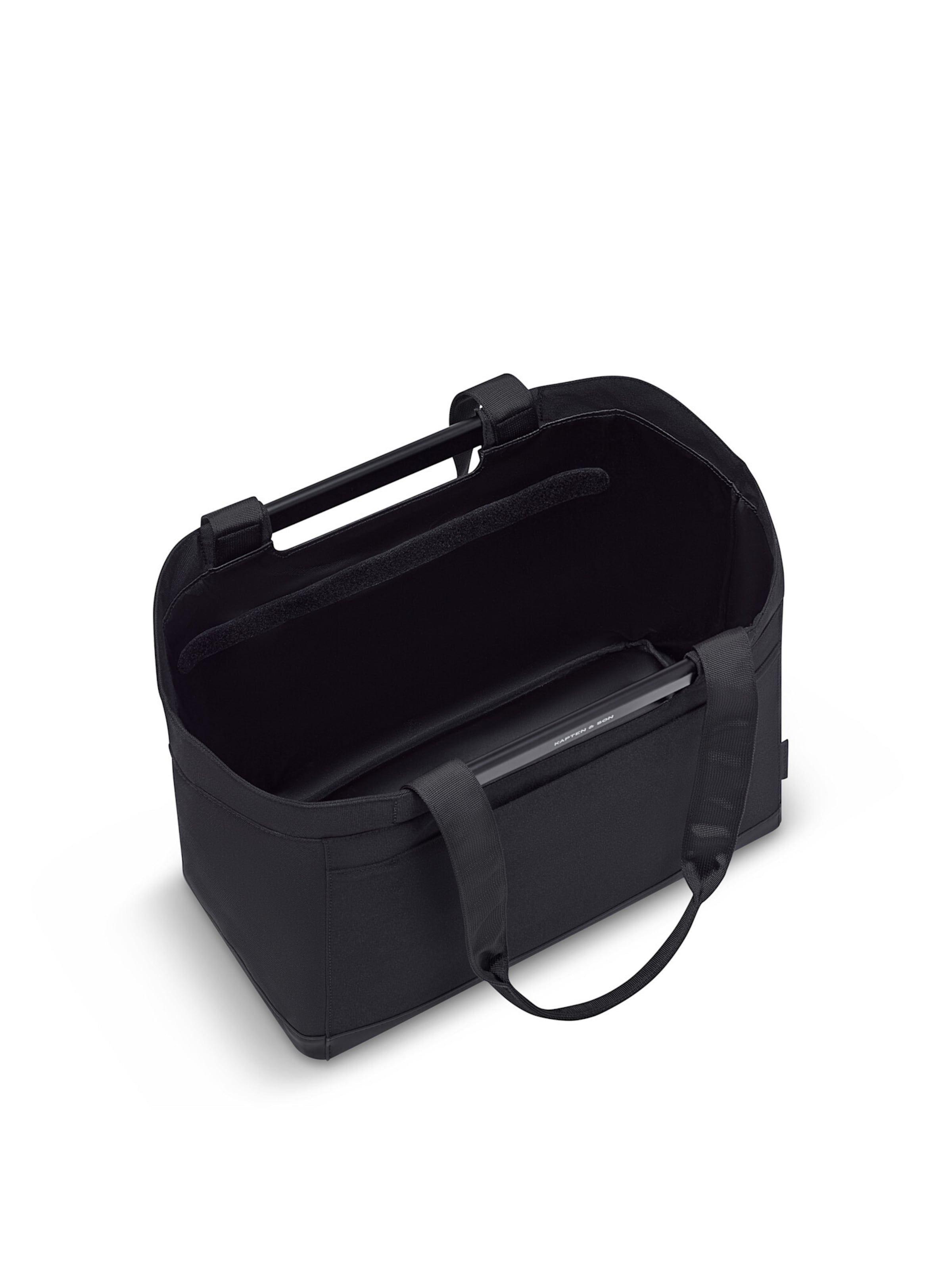 Kapten & Son Shopper 'Vaasa Shopping Basket' in Black