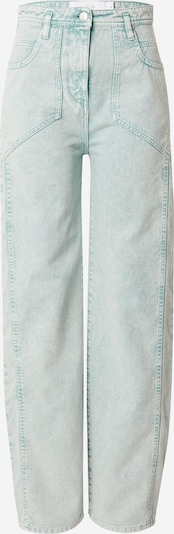 IRO Jean en turquoise, Vue avec produit