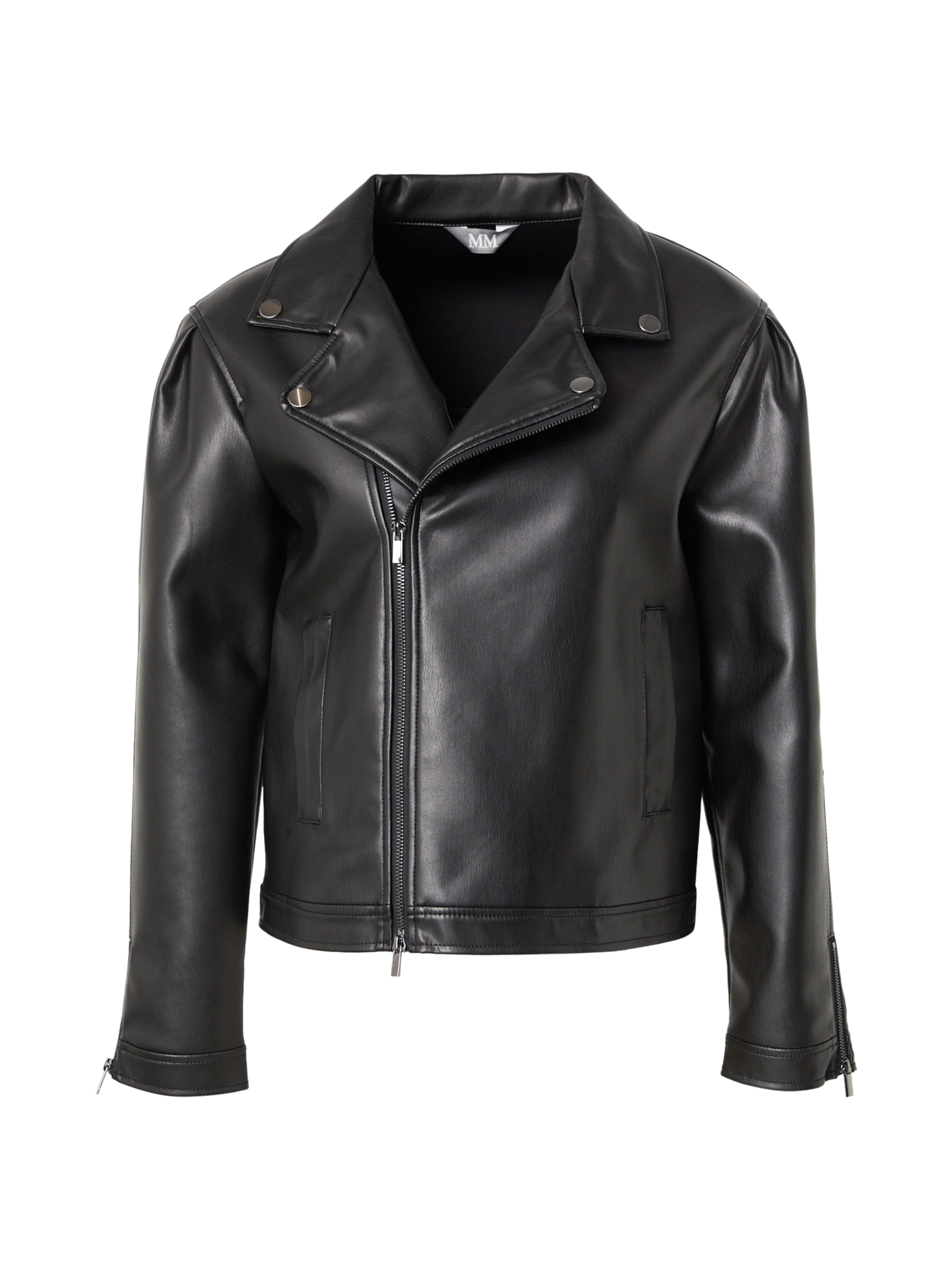 MM by Max Mara Přechodná bunda 'BAUTTA' – černá: přední strana