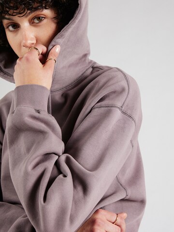 WEEKDAY Sweatshirt 'ESSENCE STANDARD' in Grau