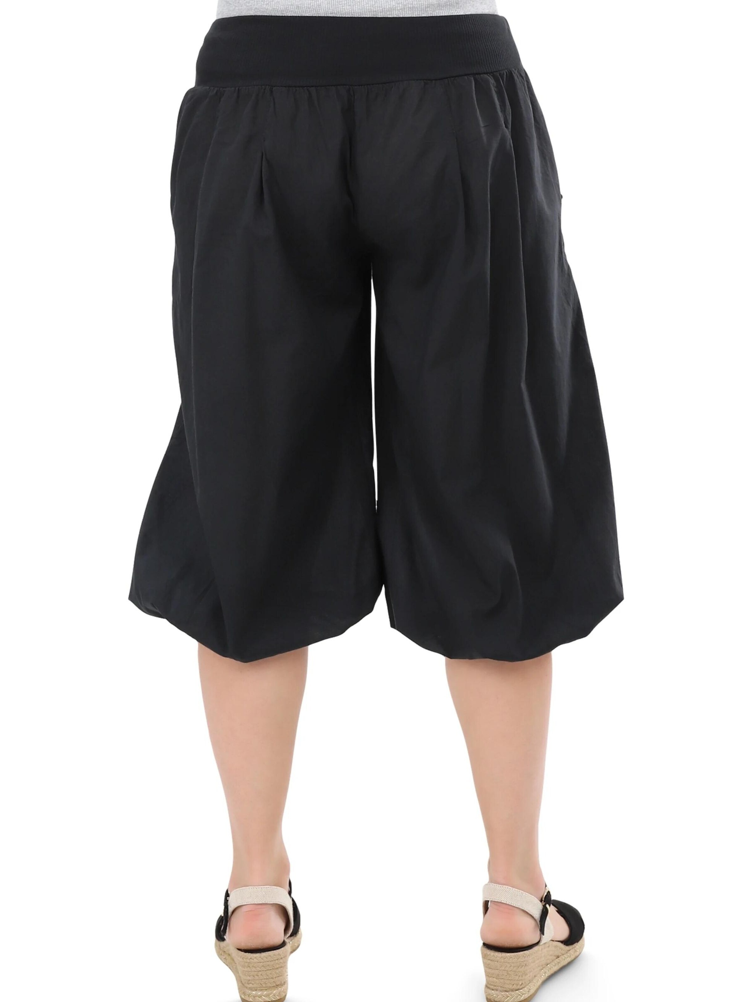 malito more than fashion Loose fit Harem Pants in Black