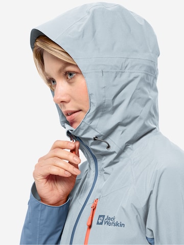 JACK WOLFSKIN Outdoorová bunda 'Eagle Peak' – modrá