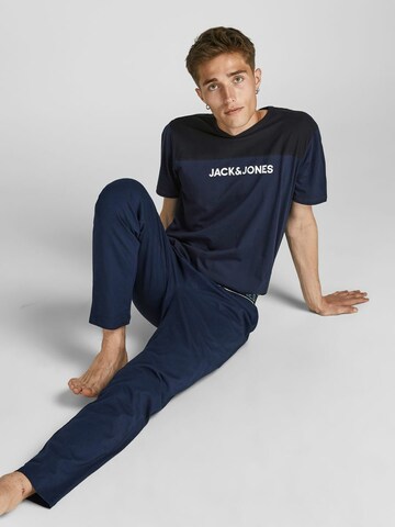 JACK & JONES Pyjama in Blau