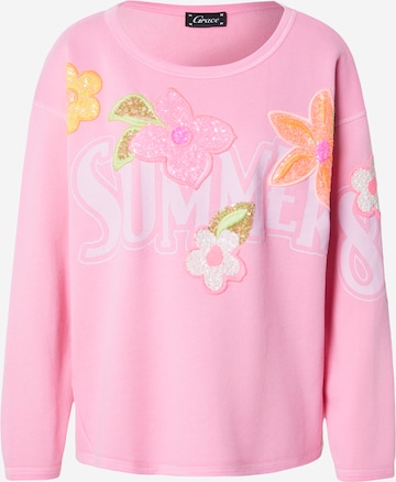 Grace Collegepaita 'SUMMER 81' värissä vaaleanpunainen: etupuoli