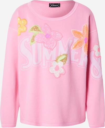 Grace Collegepaita 'SUMMER 81' värissä keltainen / vihreä / oranssi / vanha roosa, Tuotenäkymä