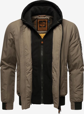 STONE HARBOUR Between-season jacket 'Hoobo' in Brown