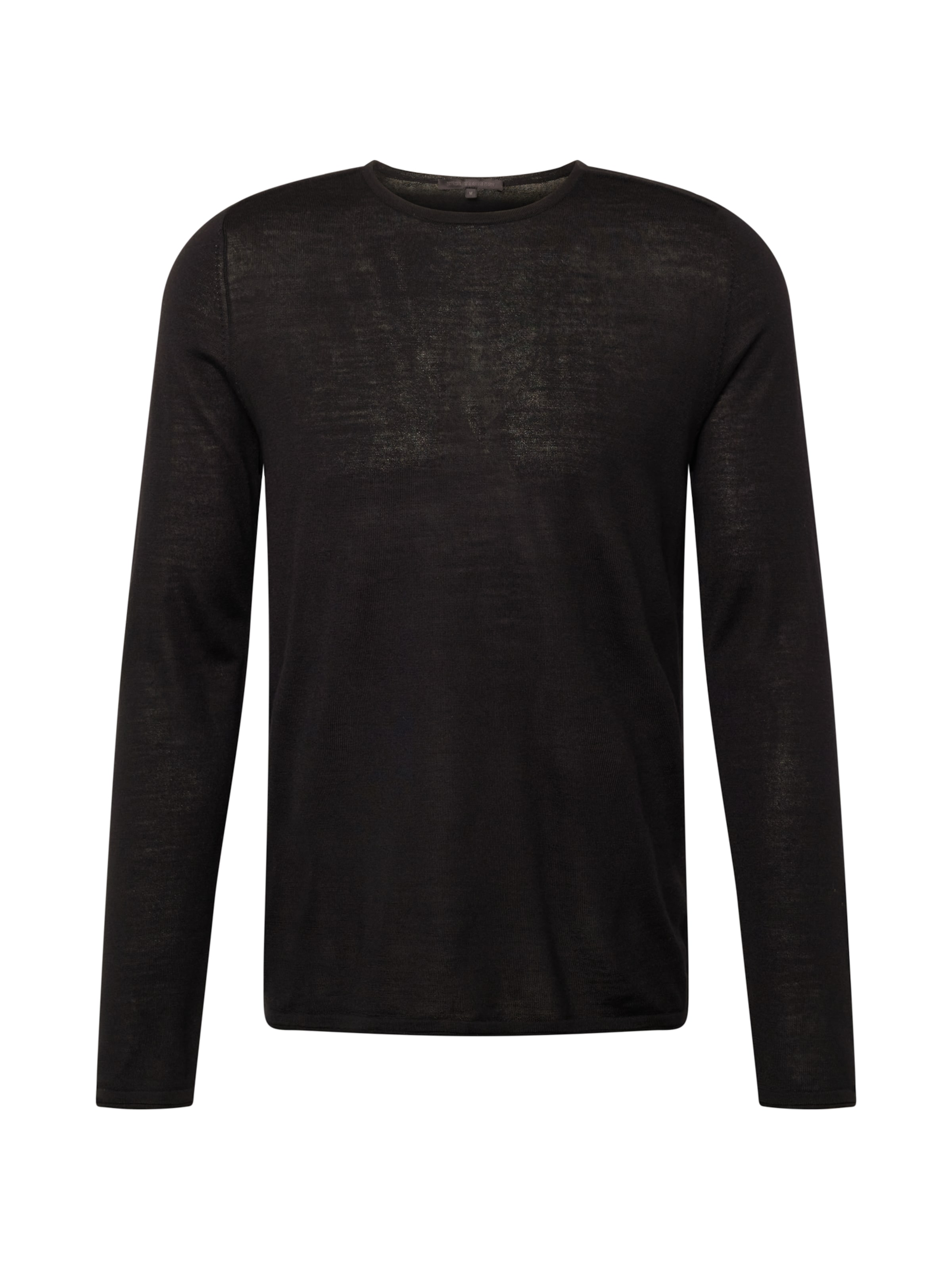 melns DRYKORN Džemperis 'RIKONO': no priekšpuses