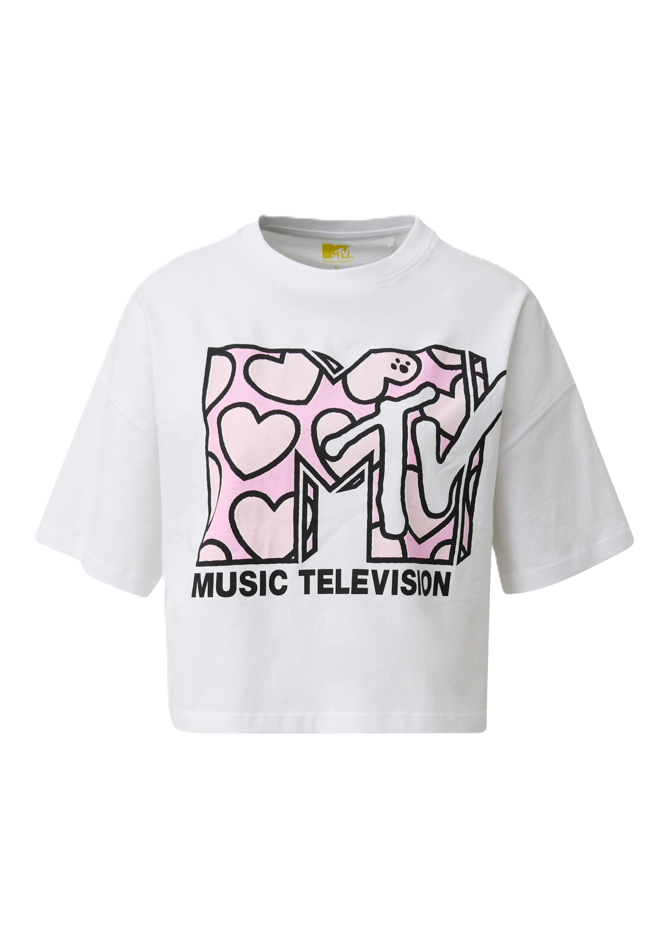 QS Shirt in Wit: voorkant