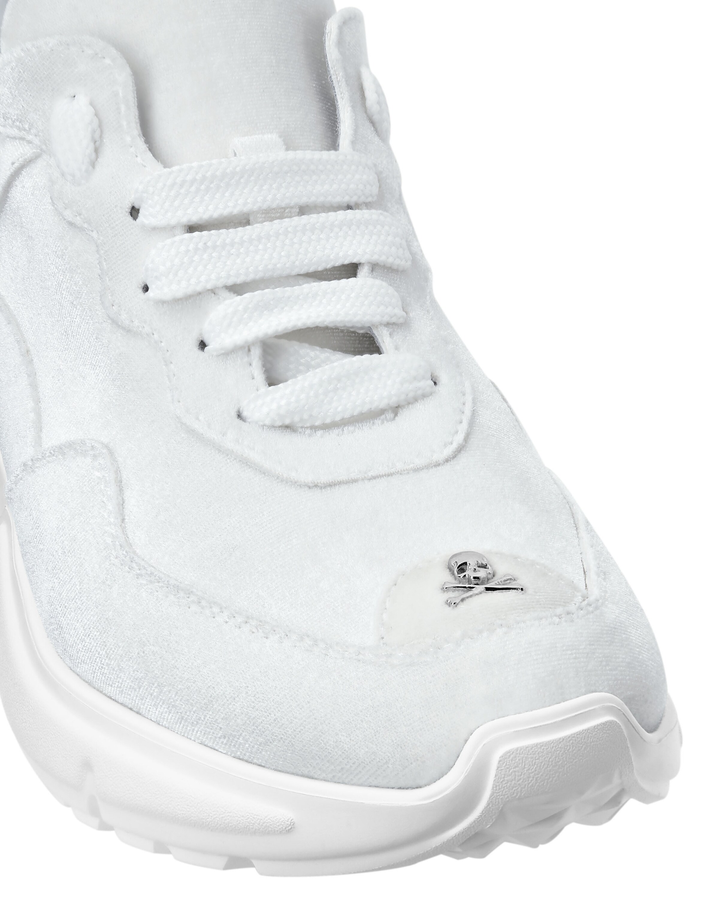 Philipp Plein - Sapatilhas baixas em branco