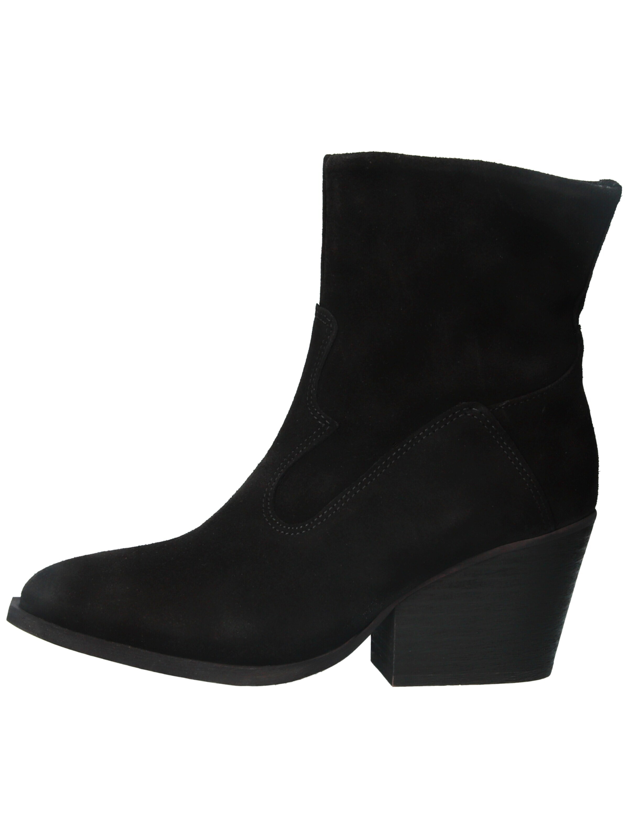 BLACKSTONE - Botas 'CASSIDY' en negro: frente