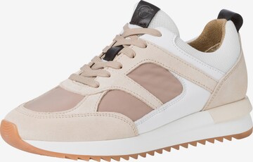 Tamaris GreenStep Sneakers in Beige: front