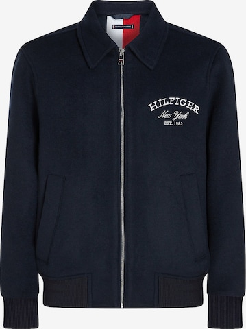 TOMMY HILFIGER Between-Season Jacket 'Varsity' in Blue: front