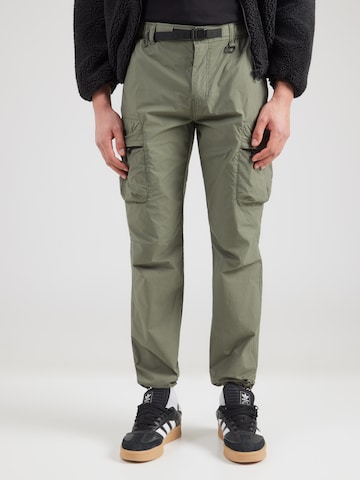 Vintage Industries Tapered Hose 'Ismael' in Grün: Vorderseite