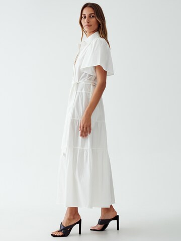 Robe-chemise Willa en blanc