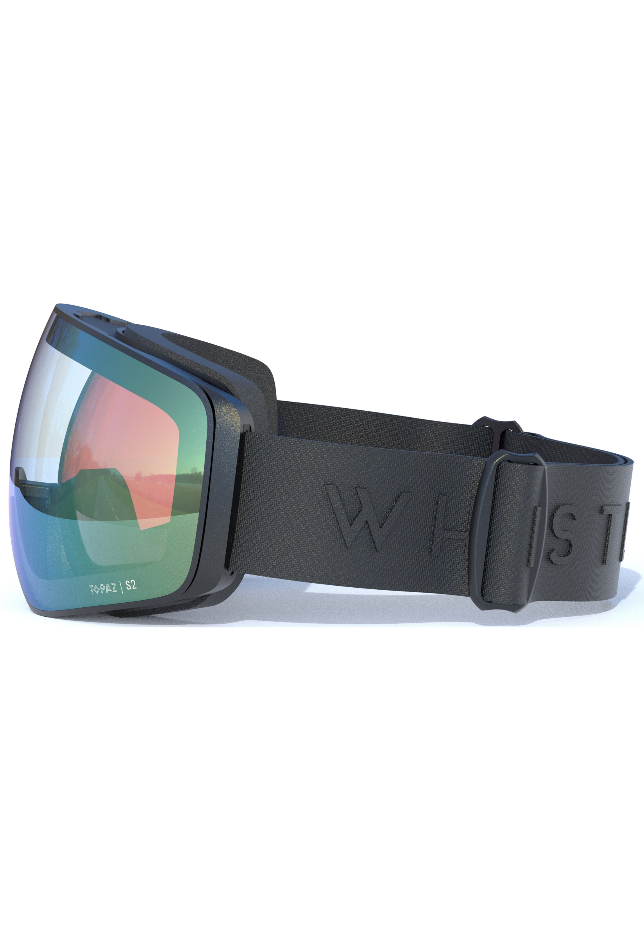 Whistler Sportbril 'Morzine Topaz V' in Zwart