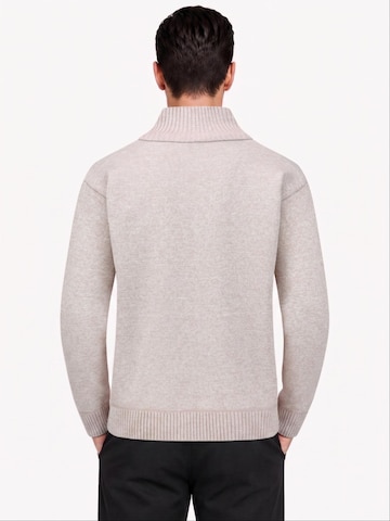 ALLTHEMEN Knit Cardigan in Beige