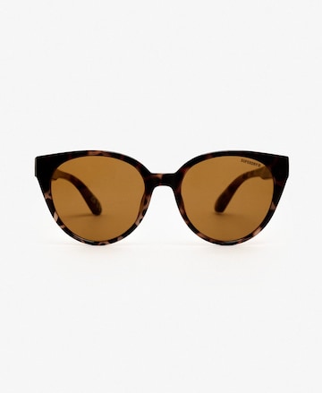 Lunettes de soleil Superdry en marron