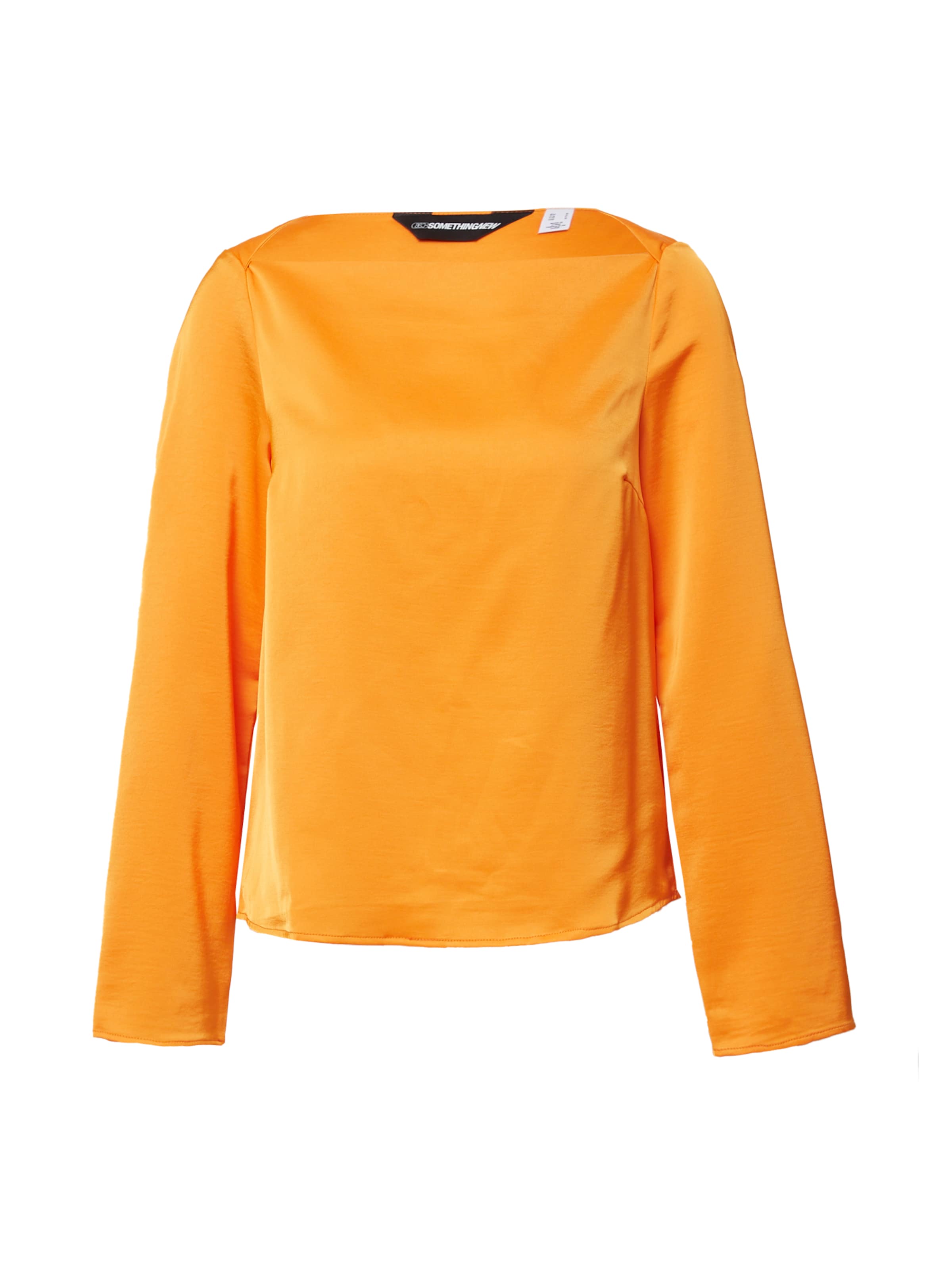 SOMETHINGNEW - Blusa 'YVONNE' em laranja: frente