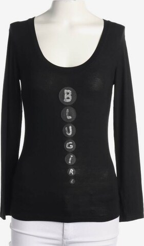 Blugirl Shirt langarm S in Schwarz: predná strana