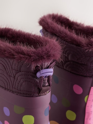 Next Rubber boot in Purple