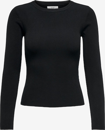 Pull-over 'Cirkeline' JDY en noir : devant