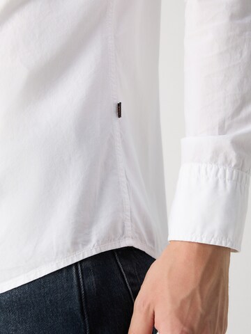 BOSS Regular Fit Hemd 'Relegant_6' in Weiß