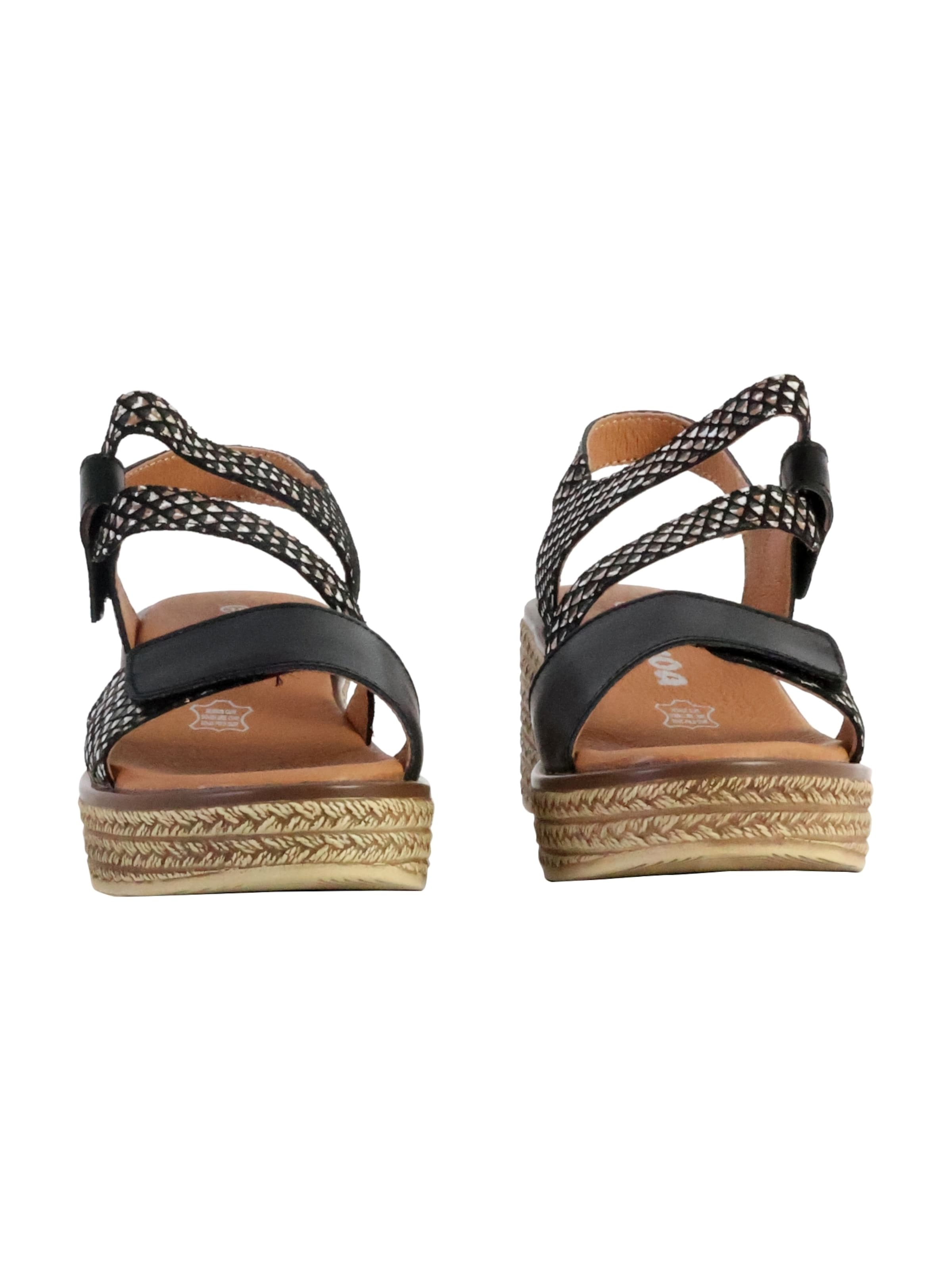 The Divine Factory Sandal in Black