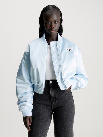 Calvin Klein Jeans Between-Season Jacket in Blue: front