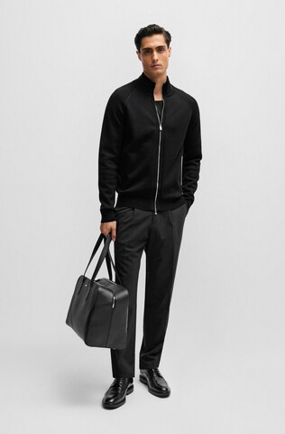 BOSS Knit Cardigan 'Perrone' in Black
