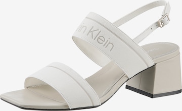 Calvin Klein Sandale in Weiß: predná strana