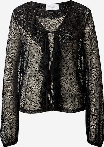 SISTERS POINT Pusero 'VUTA' värissä musta: etupuoli