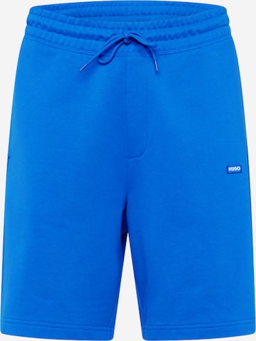 HUGO Blue Spodnie 'Nasensio' w kolorze niebieski: przód