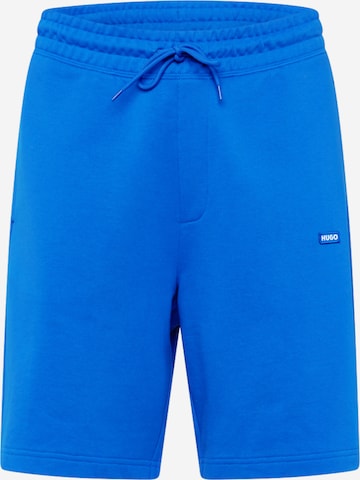 Loosefit Pantalon 'Nasensio' HUGO en bleu : devant