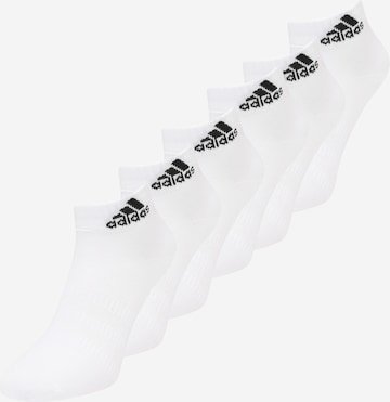 ADIDAS SPORTSWEAR Athletic Socks 'Thin And Light  ' in White: front
