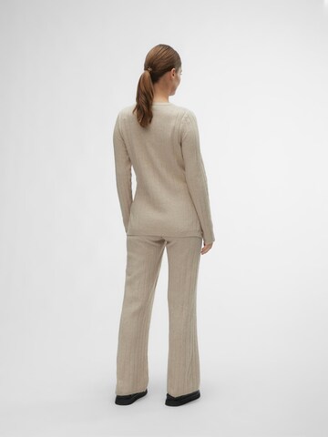 Regular Pantalon 'ANA' MAMALICIOUS en beige