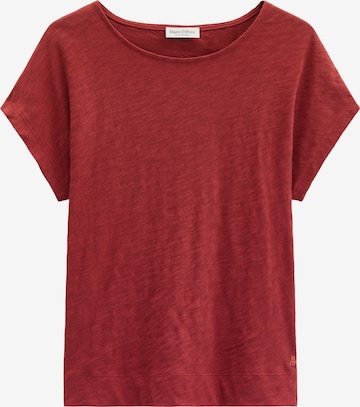 T-shirt Marc O'Polo en rouge : devant