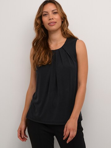 CULTURE Blouse 'Kajsa' in Zwart: voorkant